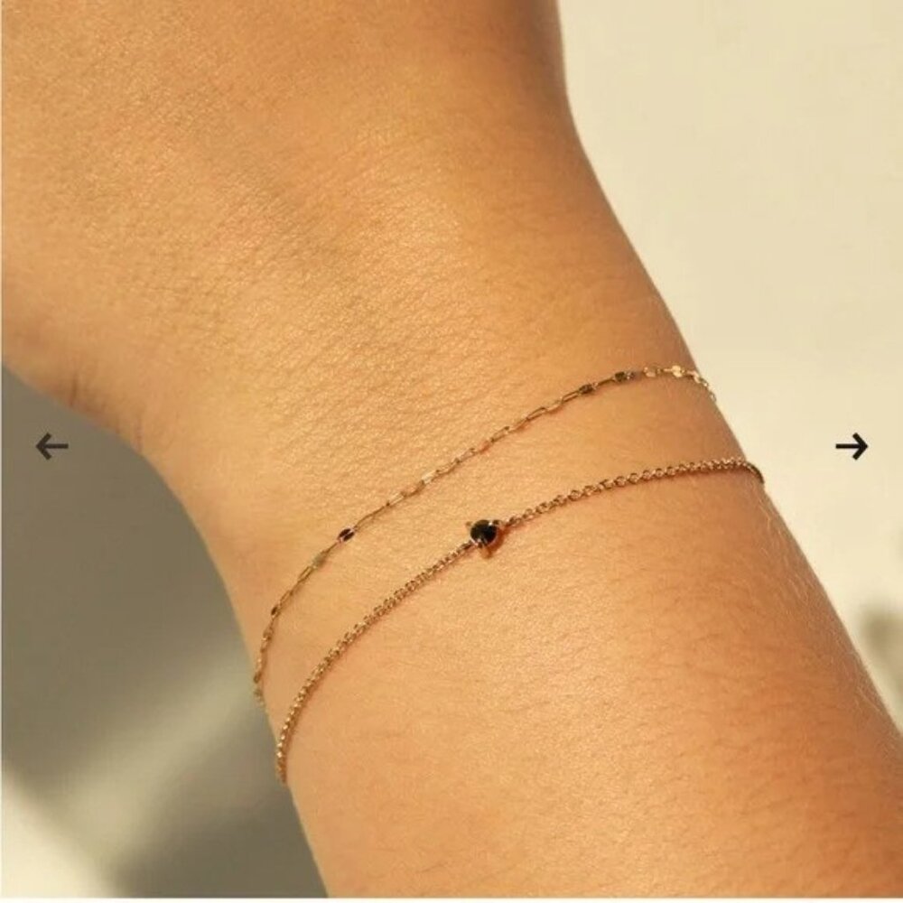 Catbird Black Diamond Fizz Bracelet